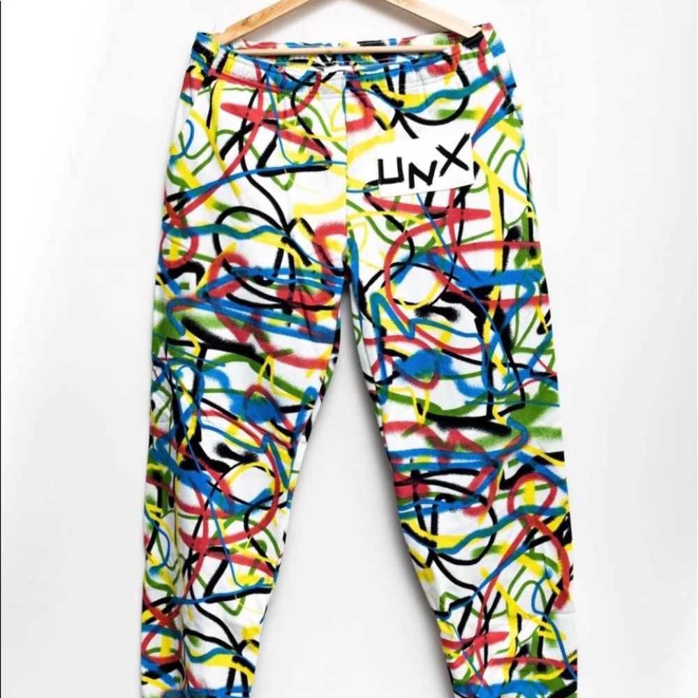 Unxpextd Graffiti Sweatpants - never worn